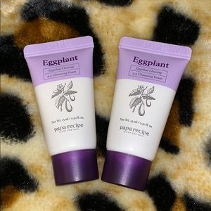 🆕 Set of 2 Papa Recipe Eggplant Cleansing Foam